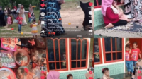 Viral anak kecil berusia 4 Tahun di Bangkalan jalani acara tunangan