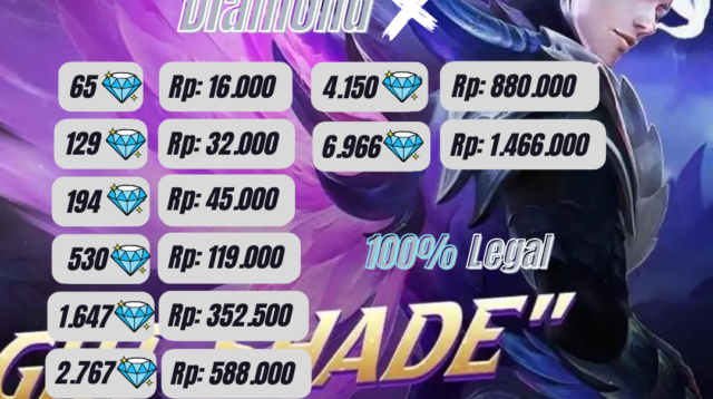 Promo Top Up Diamond Mobile Legends Termurah